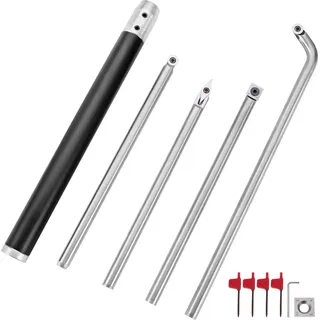 Drechselwerkzeuge, Konstruktion aus Kohlenstoffstahl, ergonomisches Design, 4 STÜCK Mit Griff