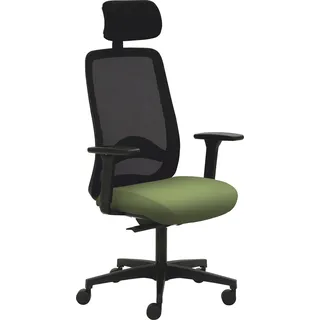 Mayer Sitzmöbel Drehstuhl »2228« () 3D Armlehnen, Kopfstütze, grün