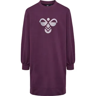 Hummel Ane Langarmkleid - Plum Perfect - 104 cm