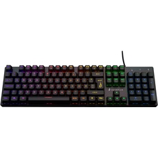 Bild KingPin M2 Tastatur USB QWERTZ Schwarz