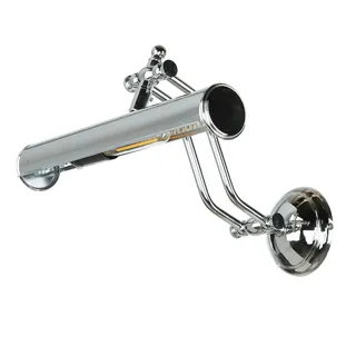 Licht-Erlebnisse Applique Quadro Wandleuchte Messing Silber Verstellbar E14