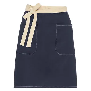 SG Accessories Bistro - Kurze Schürze "Santorini", Kontrast FK2149 (Einheitsgröße) (Marineblau) - Blau