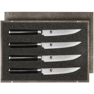 KAI Shun Classic Messerset 4-tlg. 12 cm Schwarz/Silber