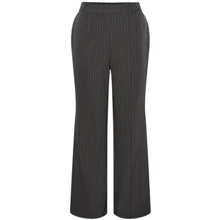 PIECES Female Hose mit weitem Bein PCBOZZY Gestreift | Wide-leg trousers