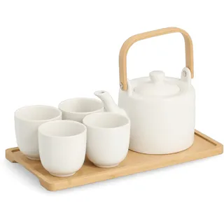 Zeller Tavero Teeservice 6-tlg. weiß