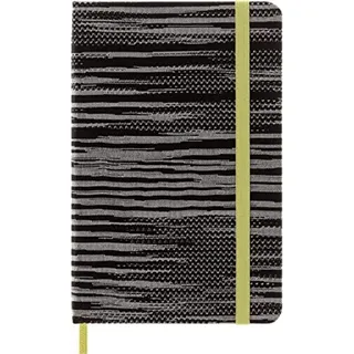 Moleskine - 12-monatiger Wochenplaner, Wochenkalender 2023, Missoni Limitierte Edition, Jacquard-Design, Canvas Hardcover, Taschenformat 9 x 14 cm
