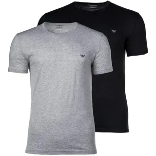 Emporio Armani T-Shirt »T-Shirt ENDURANCE 2er Pack«, schwarz