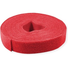 Bild Klettband auf Rolle, 10mm, Rot