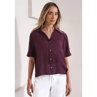STREET ONE Hemdbluse Rustic Rouge 40