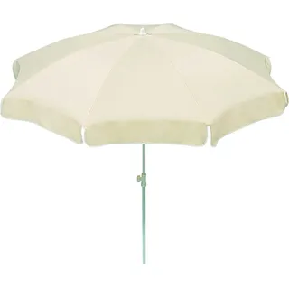 Schneider Balkonschirme Ibiza Ø 240 cm Natur mit Push-Up Mechanik