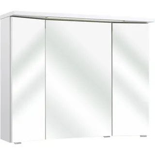 Pelipal Spiegelschrank Weiß Glänzend 90 cm