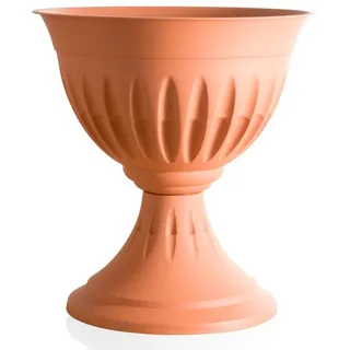 Vase Säule 25 Cm. Farbe Brown IN Kunststoff Art.31901