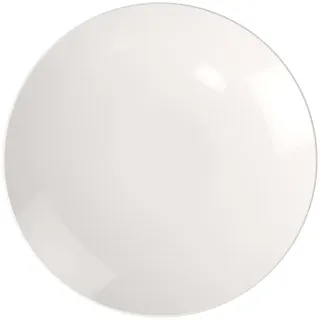 Villeroy und Boch For Me Speiseteller, 29 cm, Premium Porzellan, Weiß
