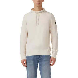 s.Oliver Leichter Pullover mit Snood-Kragen und Logo-Detail