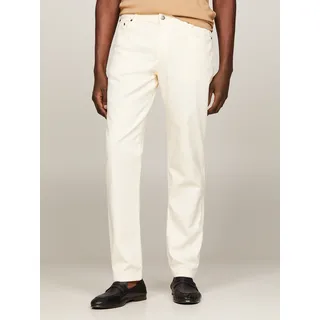 Tommy Hilfiger 5-Pocket-Hose »5PKT DENTON STRUCTURE GMD«, mit feiner Struktur, beige