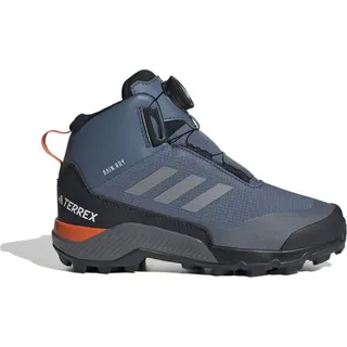 Adidas Terrex Winter Mid Boa Rain.rdy Wanderschuhe Wonder Steel / Grey Three / Semi Impact Orange - EU 38