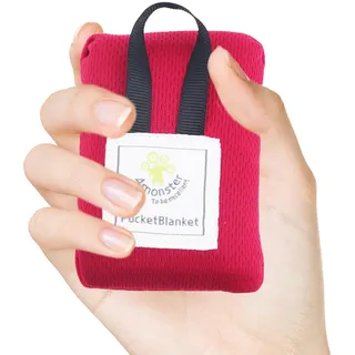 Generisch HTTDSLF Mini Picknickdecke, Ultraleicht ultradünne tragbare Stranddecke, Kompakt Strandtuch, Outdoor Decke für Strand, BBQ, Reisen, Picknick, Camping und Wandern, 70 x 110 cm Schwarz