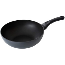 Kelomat, 3429-337, WOK-CHEF, Antihaft Spezial, Induktion, 28 cm Durchmesser, Antihaftbeschichtung, Schwarz, alle Herdarten