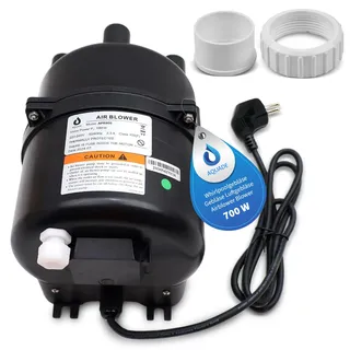 AQUADE Whirlpoolluftgebläse 700W+ Heizung 180W - Gebläse für Whirlpool Badewannen - Luftpumpe Gebläsepumpe Luftgebläse Outdoor Whirlpool-Badewanne