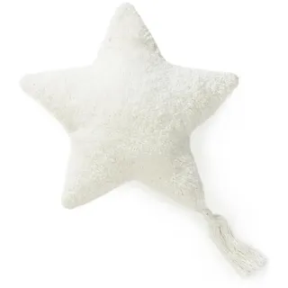 Lytte Kissen Stars Cream 45x45 cm , Creme , Textil , Freiform , 45x45 cm , Babymöbel & Kindermöbel, Babyzimmer, Kinderzimmer Deko