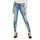 für Damen D08616-C296-B471 Jeans Lynn Mid Skinny Ripped Edge blau 28/30 Lässig Baumwolle Denim