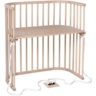 babybay Beistellbett Boxspring , Natur , Braun