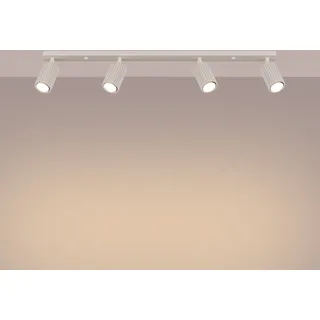 Sollux KARBON 4L 4xGU10 beige Aluminium 81 cm