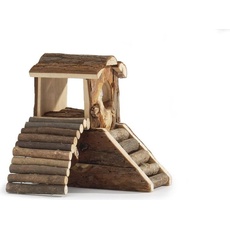 Beeztees BZ HOLZSPIELTURM 17X11X15, Kleintierstalleinrichtung