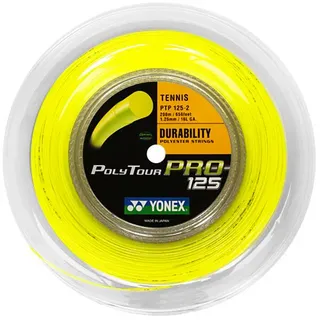 Yonex Polytour Pro 200 M Tennisrollen Saite - Yellow - 1.25 mm