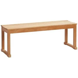 Cinas Bank, L120 x B35, Teak, - braun