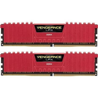 Vengeance LPX rot 16GB Kit DDR4 PC4-25600 (CMK16GX4M2B3200C16R)