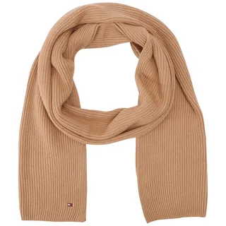 Tommy Hilfiger ESSENTIAL FLAG SCARF Mittelschwerer Schal Damen, Beige (Camel), OS