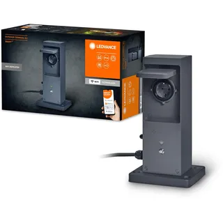 LEDVANCE WiFi Outdoor Terminal mit integriertem Repeater 2 Steckdosen 230V spritzwassergeschützt IP44 weiß