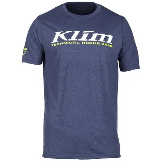Klim K Corp Kurzarm-t-shirt - Navy Frost / White - XL