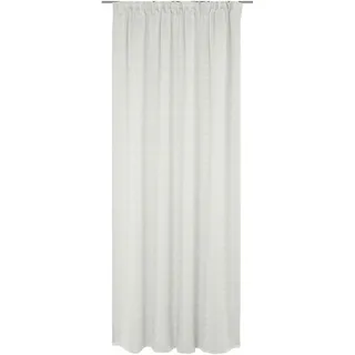 Vorhang WIRTH "Wiessee", weiß, B:150cm H:205cm, Baumwolle, Leinen, Modal, Gardinen, Vorhang, nach Maß