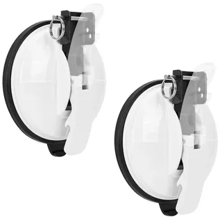 Markisenhalter [2 Stück] - Halterung für Markisenfuß - Markisenfusshalter für Camper Wohnmobil Wohnwagen Kompatibel mit Thule Fiamma Dometic Markisenfuss - Zubehör für Markise