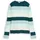 Strickpullover Grün Weiß Mint M