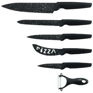 Zillinger 6-tlg. Messerset Schwarz