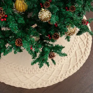 Mr. Pen - Weihnachtsbaumrock 121,9 cm, gestrickter Weihnachtsbaumrock, Weihnachtsbaumrock, Weihnachtsröcke für Weihnachtsbäume, Weihnachtsbaumrock, Rock für Weihnachtsbaum, Weihnachtsbaumröcke, 121,9