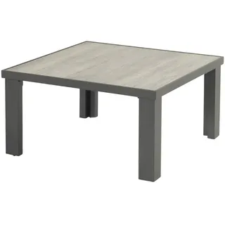 Hartman Titan Loungetisch Aluminium/Keramikglas 105x105 cm