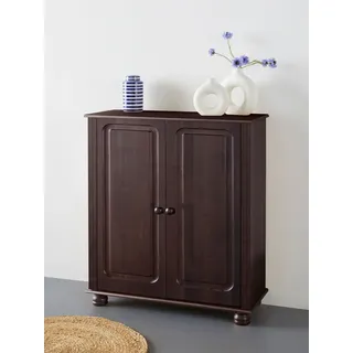 OTTO home Highboard 85 x 95 x 34 cm Dunkelbraun