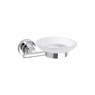 Tesa luup 40297-00000-00 Seifenschale Chrom (glänzend), Weiß (satiniert)
