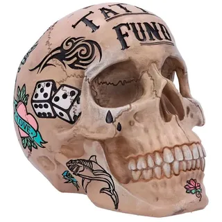Nemesis Now Coin Skull Tattoo Fund Sparschwein - Multicolor