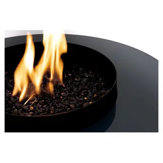 Gasfeuertisch - Feuerschalen für den Garten, Tischfeuer im Freien, Terrassenheizstrahler, mit funktionalem Design und langlebiger Keramikoberfläche, einfache Flammenregelung