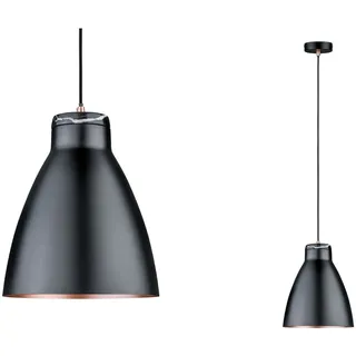 Paulmann Neordic Roald 1-flg. 26 cm rund schwarz/Kupfer