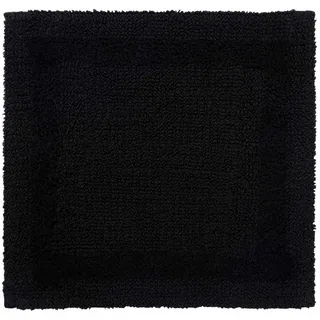 Homescapes Duschvorleger Schwarz 50 x 50 cm