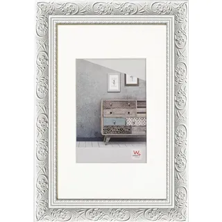 walther design Bilderrahmen Barock weiß 40x50 cm 2er Set