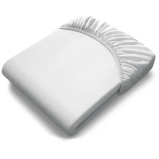 bett1.at BODYGUARD® Jersey-Spannbettlaken 120x200 weiß