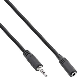 InLine Klinken Adapterkabel 2,5mm Stecker -> 3,5mm Buchse 2,0m (99308E)