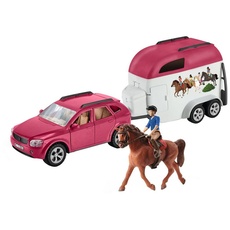 Bild Horse Club SUV mit Anhänger, Spielfahrzeug